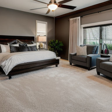 Designer de interiores trabalhando em um projeto residencial