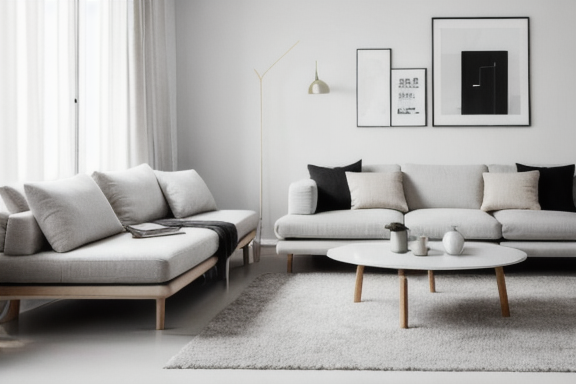 Minimalist living room