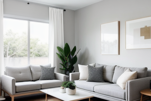 Minimalist living room