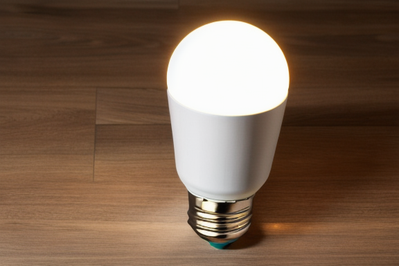 A modern LED light bulb