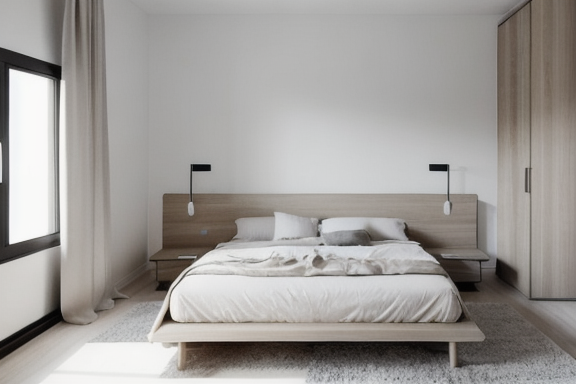 Minimalist bedroom