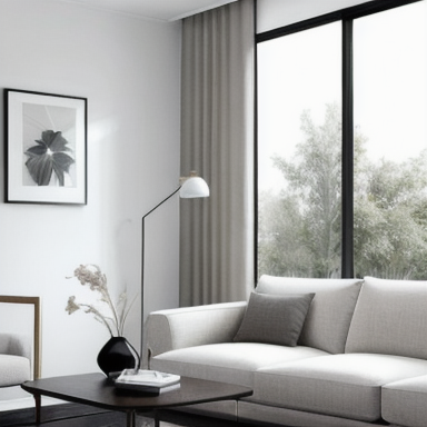 Minimalist living room