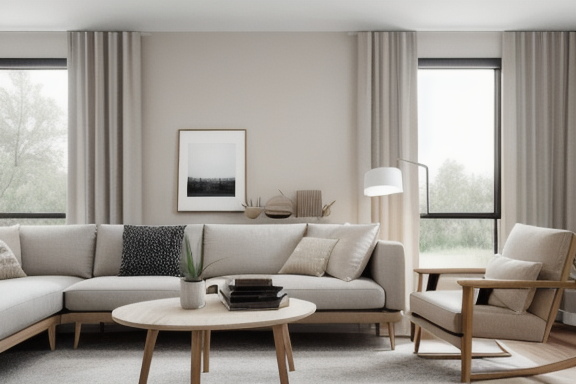 Minimalist living room