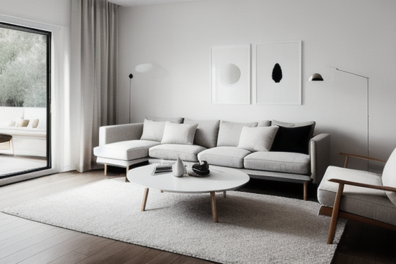 Minimalist living room
