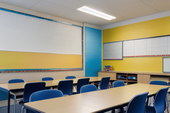 A well-designed and comfortable classroom in ETEC
