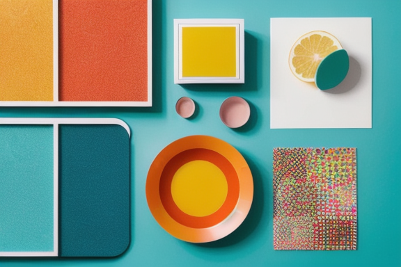 Designer de interiores criando um moodboard digital