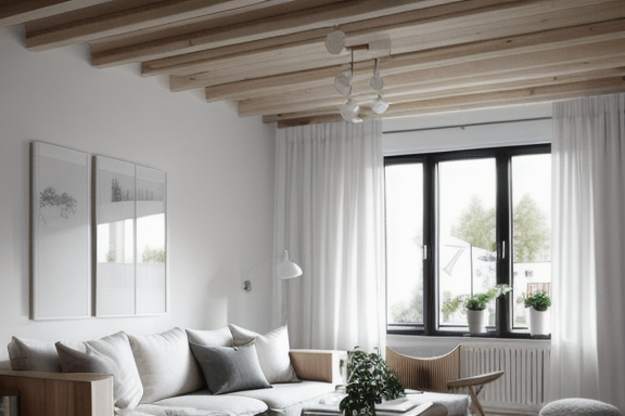 O estilo escandinavo é conhecido por sua abordagem minimalista, onde menos é mais.