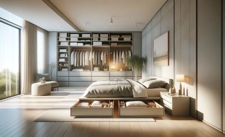q5 Como organizar um quarto pequeno para dar a ilusão de mais espaço, segundo especialistas