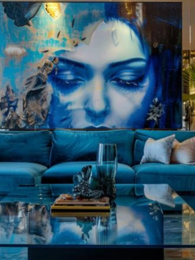 8 Ideias Revolucionárias para Elevar sua Sala de Estar com um Sofá Azul