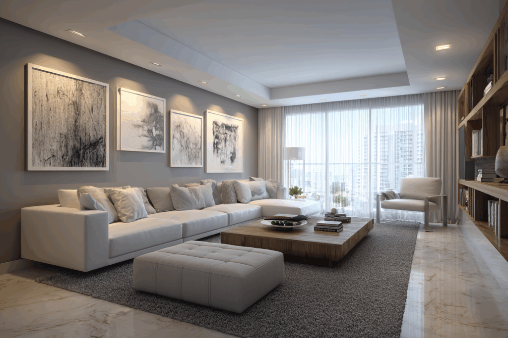 A tendência de quadros minimalistas que está dominando 2025