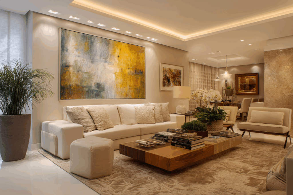 O que 90% das pessoas erram ao escolher quadros para sala