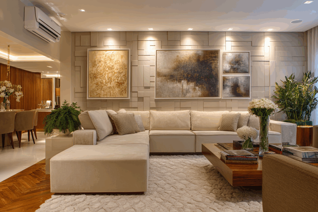 O quadro certo pode dobrar o valor visual da sua sala — veja como