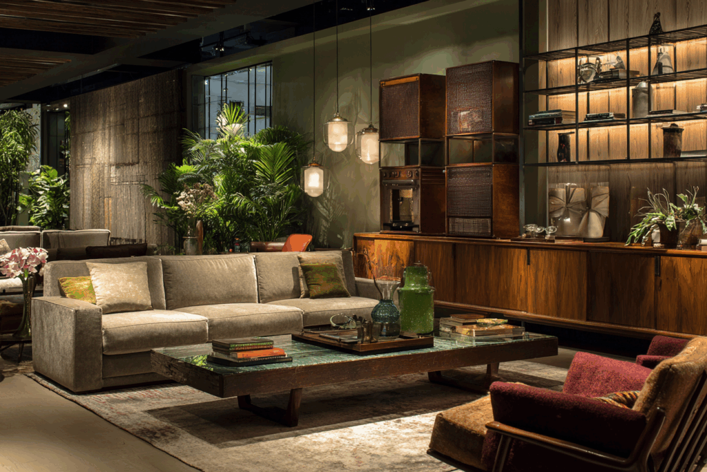 Um guia completo para decorar um ambiente com móveis retrô